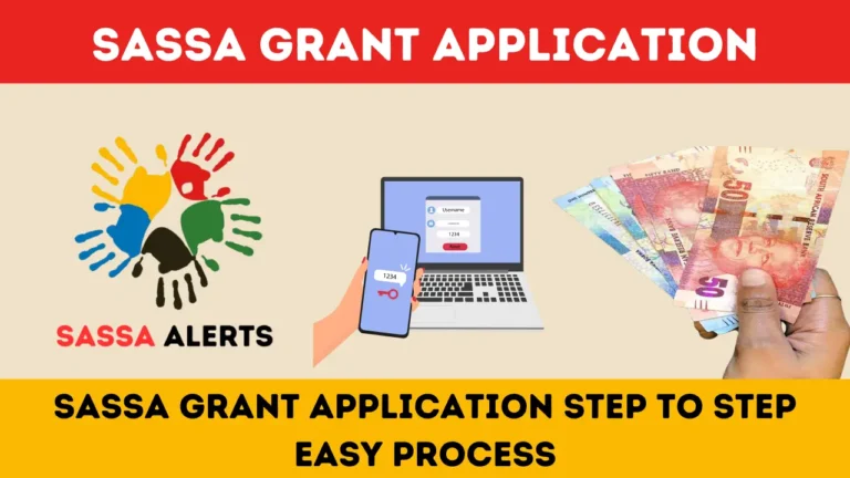 SASSA Grant Application Step to Step Easy Process